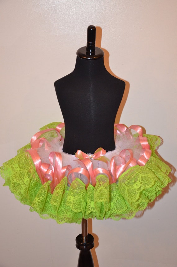 Lace trim tutu online