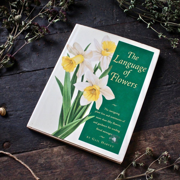Victorian Flower Language Book Etsy