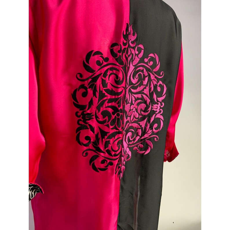 Fuschia Reverse Dress Sz M
