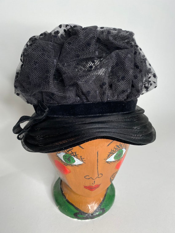 50's Netting Couture Hat