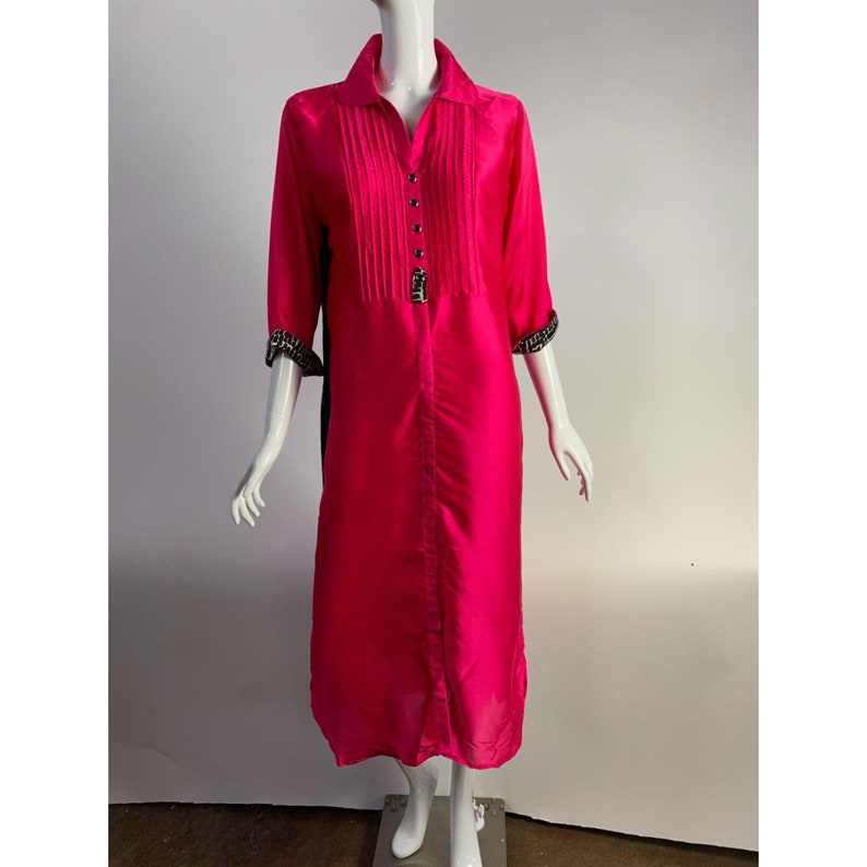 Fuschia Reverse Dress Sz M