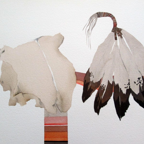 Southwest Series:  Fragments    "  A Tranquil Balance "   - Original, One-of-a-Kind
