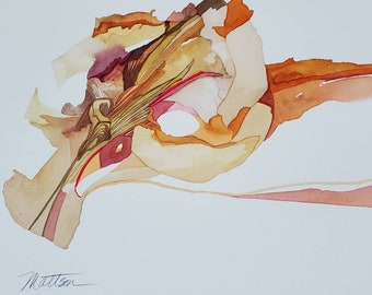 SALE Untethered Series " Southwest Reverie" one of a kind original watercolor.