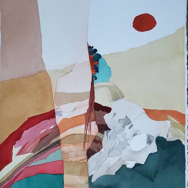 SALE Southwest Series: Fragments " September Song "   - Original, One-of-a-Kind