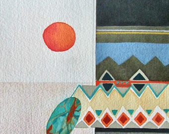 Southwest Series    Fragments  &quot; Intense Sun &quot;    - Original, One-of-a-Kind