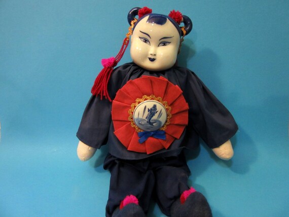 blue doll