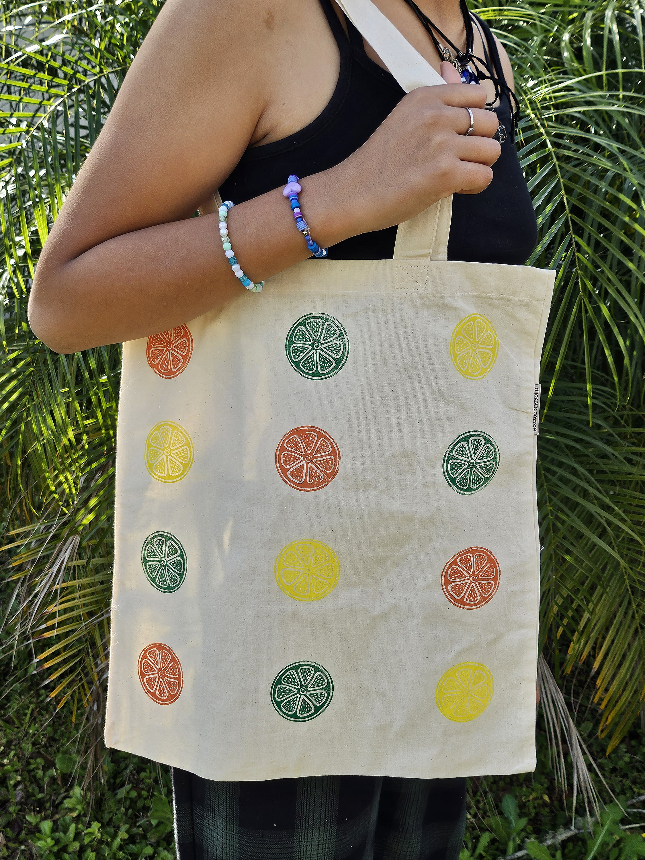 TOTE BAG Hand Printed Lino Cut Cotton Canvas Bag - Etsy