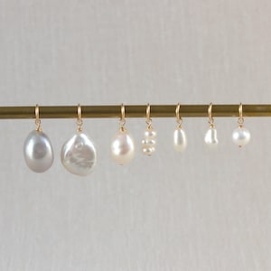 Pearl pendants for necklaces, gold pendant pearl, necklace pendants with pearls, freshwater pearl pendant silver, large baroque pearl pendants
