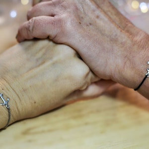 Bracelet famille - Bracelet ancre - Cadeau mère et fille - Bracelet papa minimal - Bracelet mère fils - Cadeau maman soeurs