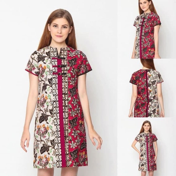 Ethnic Traditional  Indonesia Javanese Batik  Dress  Etsy