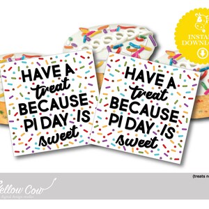 Printable Pi Day Snack Tags,3.14 Pi Day Treat Tags,Pi Day Party Favor Labels,Pi Day Snacks,Pi Day Class Party,Sweet Pi Day Treats for Work