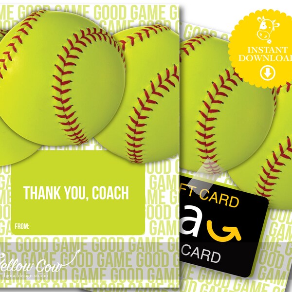 Softball Coach Gift Etsy