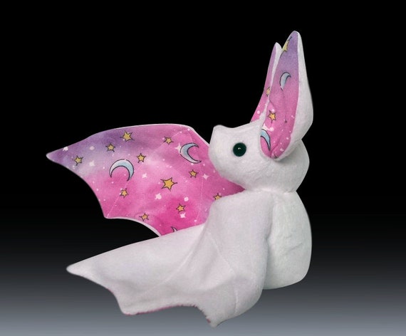 pink bat plush