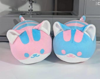 Handmade Cat Roll Plush - Made to Order LGBTQIA+ Gift