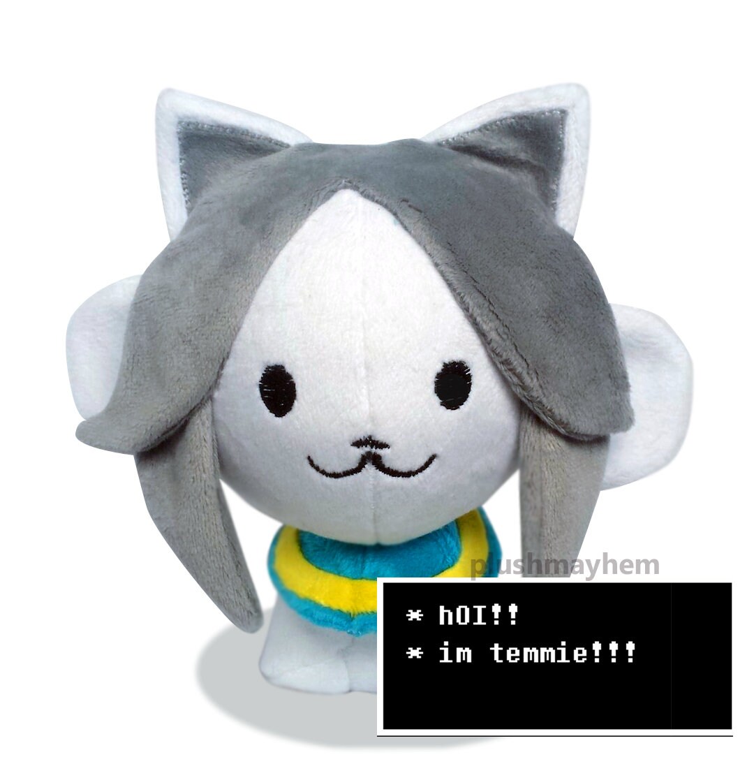 temmie stuffed animal