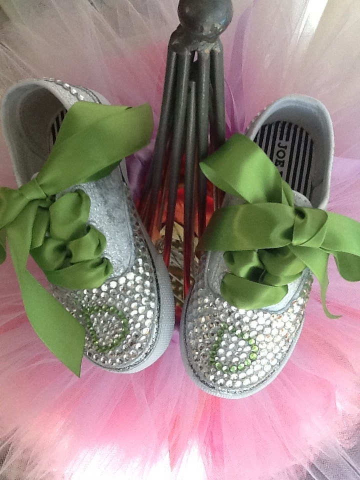 BLINGALICIOUS White Canvas TENNIS SHOES Sassy Toddler Tennis Etsy