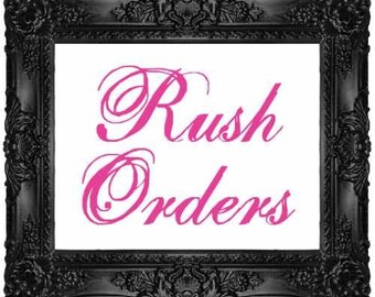 RUSH FEE