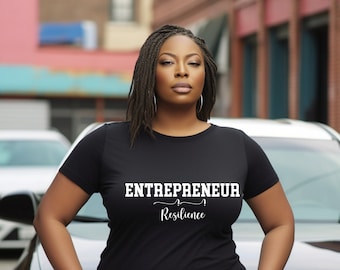 Entrepreneur Resilience T-shirt: Unisex Jersey Short Sleeve Tee