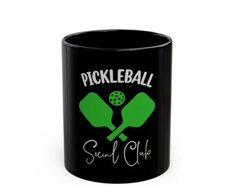 Pickleball Mug, Social Club, Est 1984, Sports Lover, Novelty Mug, Gift Idea, Funny Mug, Unique Coffee Mug, Present For Pickleball Fans