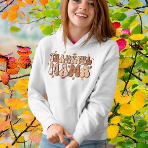 Thankful Mama Unisex hoodie, Thanksgiving hoodie, Fall hoodie, Thankful hoodie, Grateful hoodie