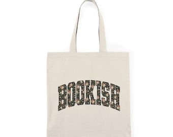 Torba-torba z kwiatowym wzorem Bookish | Torba-torba z kwiatowym wzorem