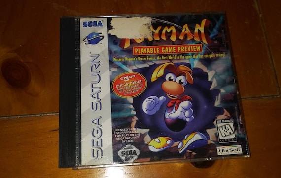 rayman sega saturn