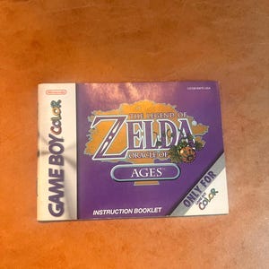 The Legend of Zelda: Oracle of Ages Authentic and NOT REPRODUCTION