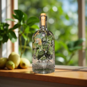 Bird Fairy Light Bottle (Cork Light Included) - &quot;Take the time to do what makes your Soul Happy&quot;  Sparkle Night Light, Twinkle Lantern, Lamp