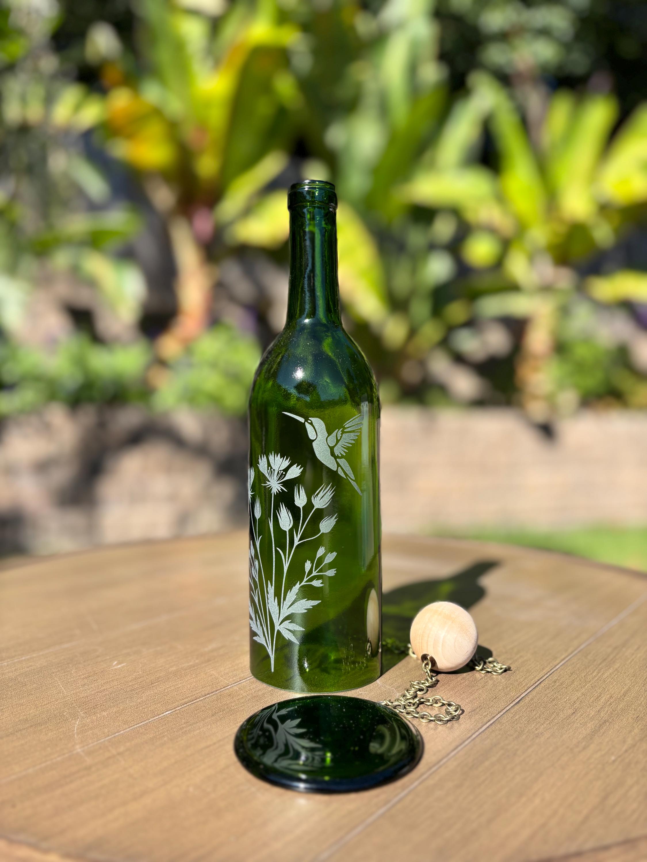 Upcycled Glass Bottles