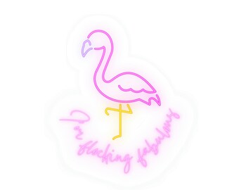 I'm Flocking Fabulous Kiss-Cut Vinyl Decals