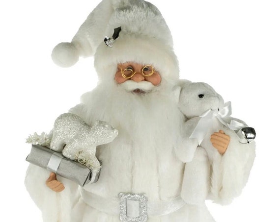 White Winter Wonderland Santa Claus