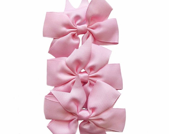 Kids Ribbon Bow Clips