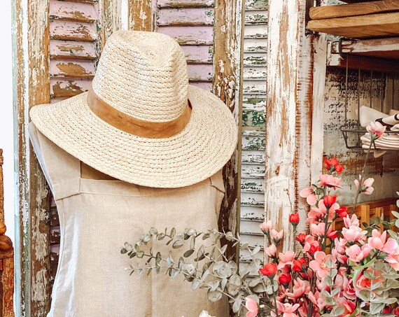 Straw Knitted Cowboy Hat