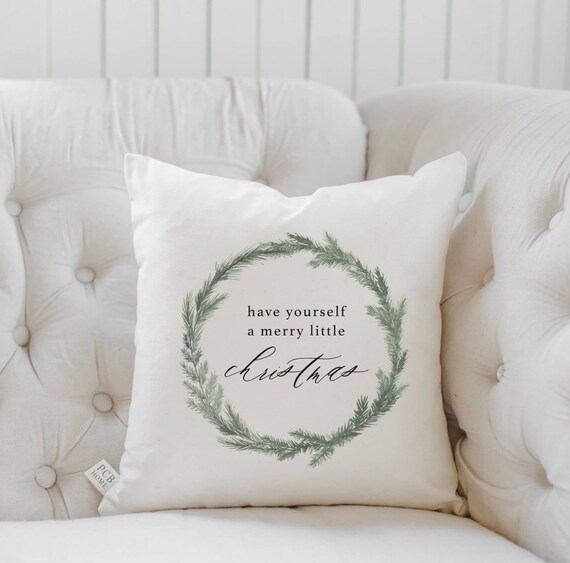 A Merry little Christmas Pillow