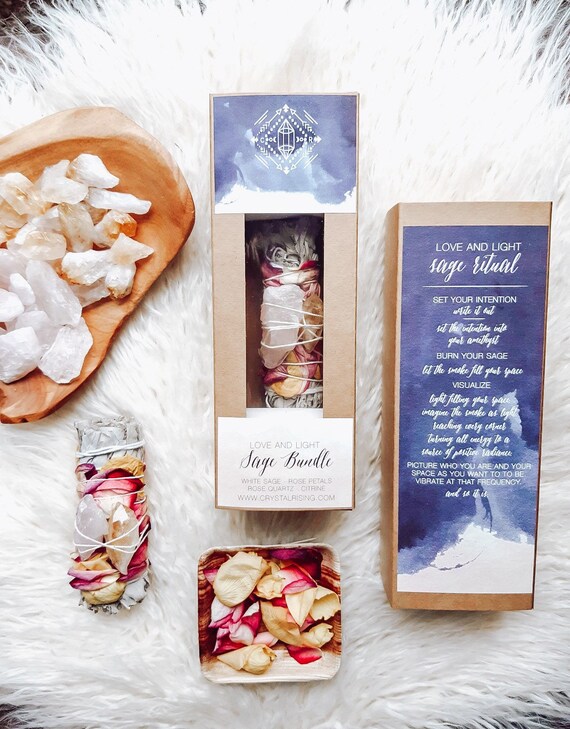 Love and Light Sage Bundle Gift Set