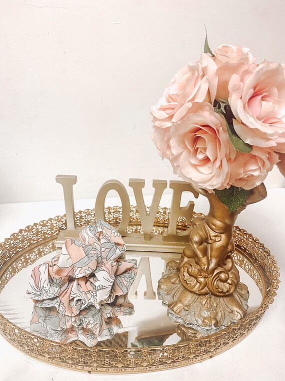Floral Pattern scrunchies