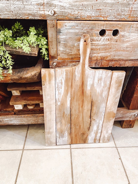 Reclaimed Vintage Wood Bread Board