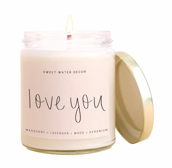 Love You Soy Candle