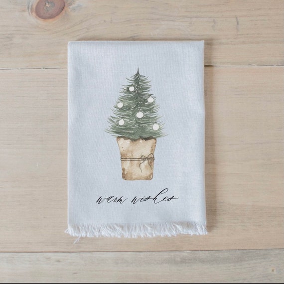 Warm Wishes Water Color Napkin
