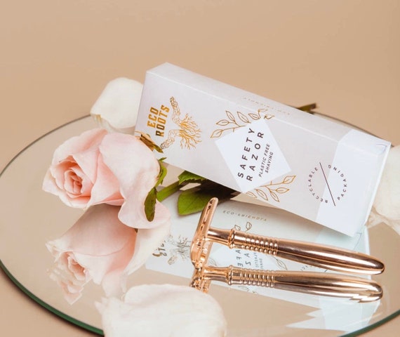Rose Gold Safety Razor