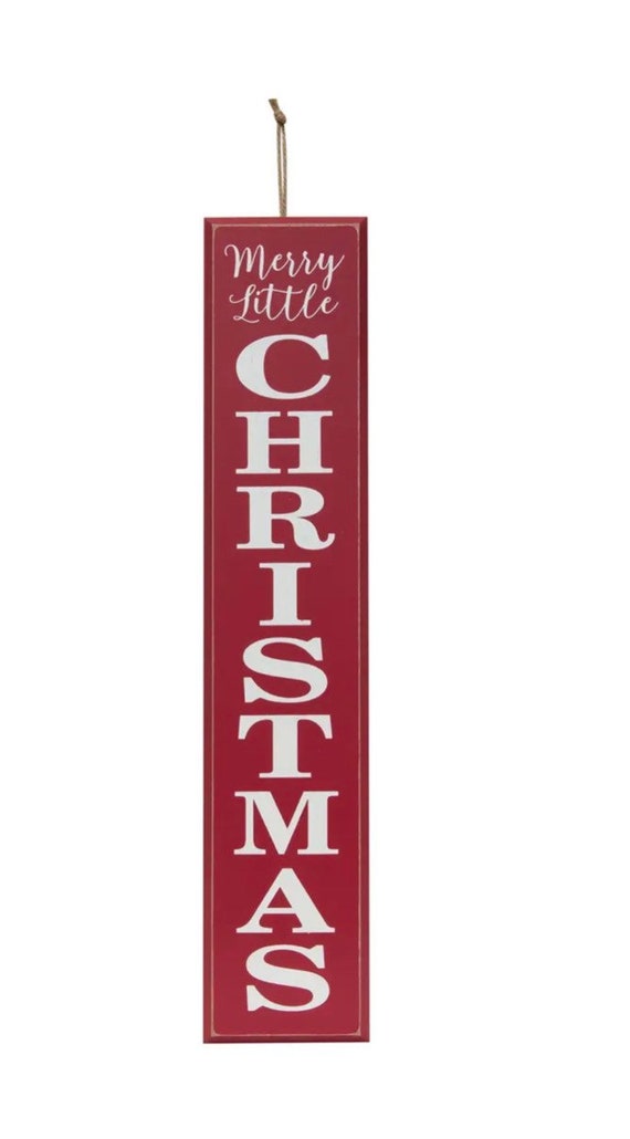 Merry Little Christmas Sign