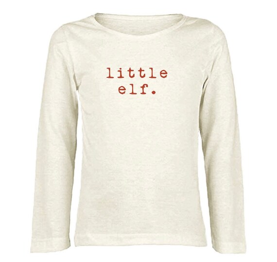 Little Elf - Long Sleeve Tee - Red