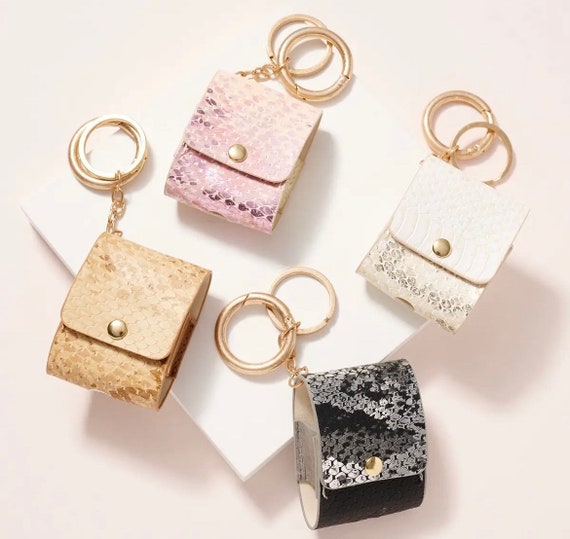 Snake Skin Leather AirPod Case