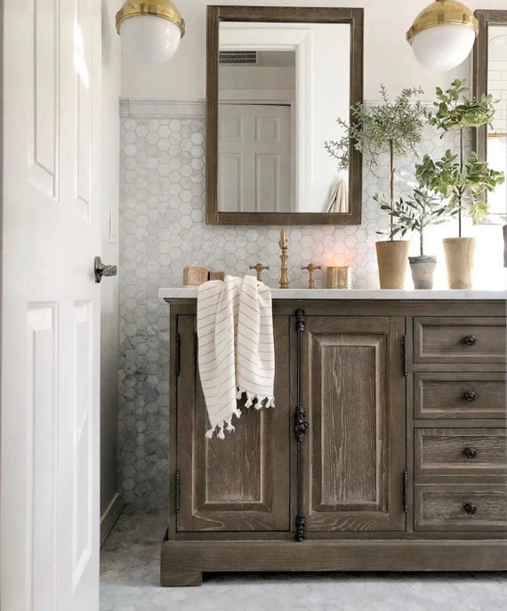 Deniz | Bamboo and Cotton Hand-Hair- Kitchen Towel