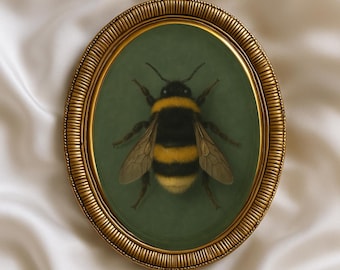 Ilustración vintage de abejas, decoración botánica de insectos, impresión de entomología antigua, póster retro de abejorros, arte mural de abejas