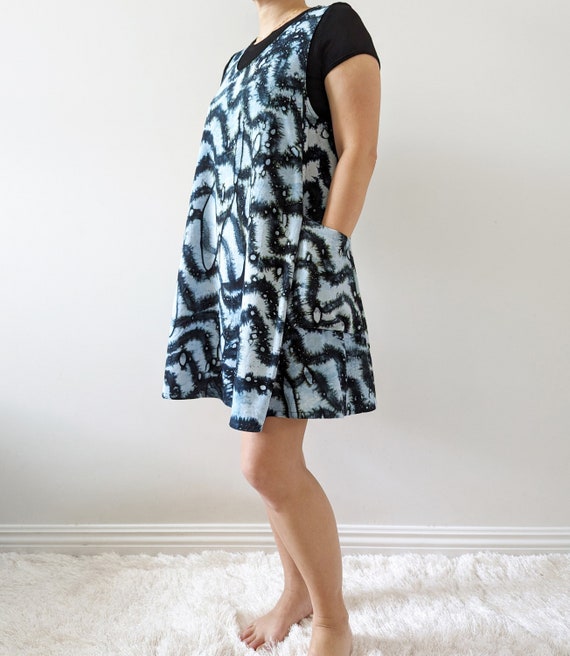 Woven Pixie Pocket Dress / Mini or Midi Length / More Colors!