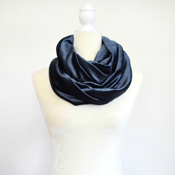 Velvet Infinity Scarf / More Colors!