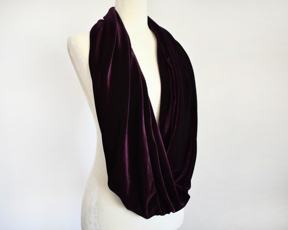 Velvet Infinity Scarf / More Colors!