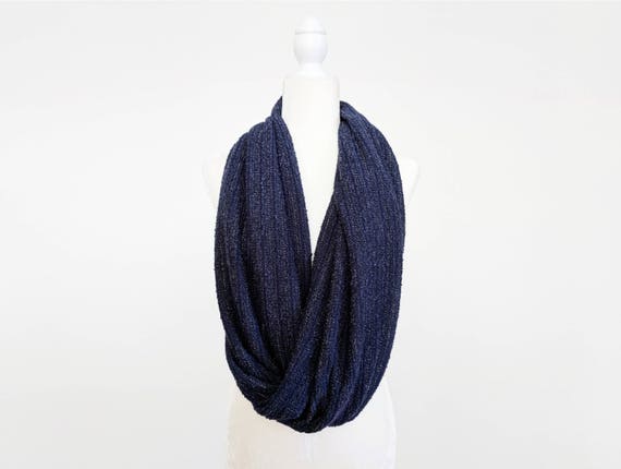 Sparkle Sweater Knit Infinity Scarf