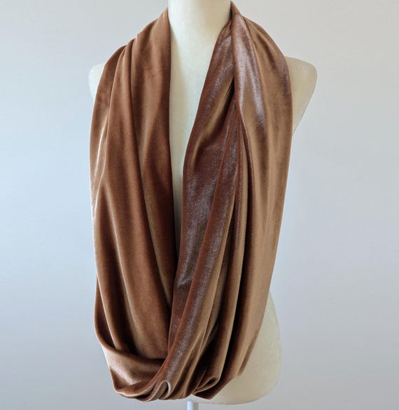 Velvet Infinity Scarf / More Colors!